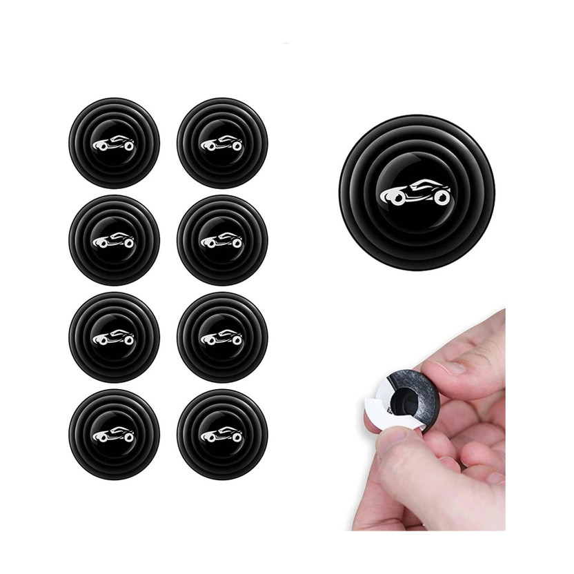 Richerbrand 8 Pc Car Door Shock Absorber,Door Edge Guard Bumper Protector For Car Door Panel Shock Absorber(Car)