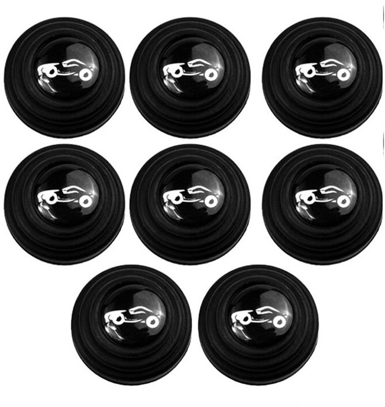 Richerbrand 8PCS Car Door Shock Absorber, Door Edge Guard Bumper Cushion Car Door Panel Shock Absorber(Car)