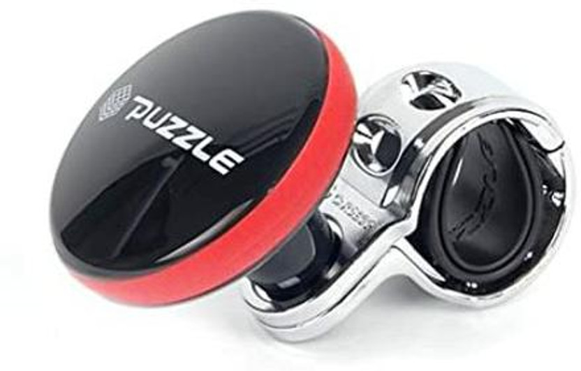 Motowav Steering Cover For Universal For Car Universal For Car(Red, Black, Plastic)