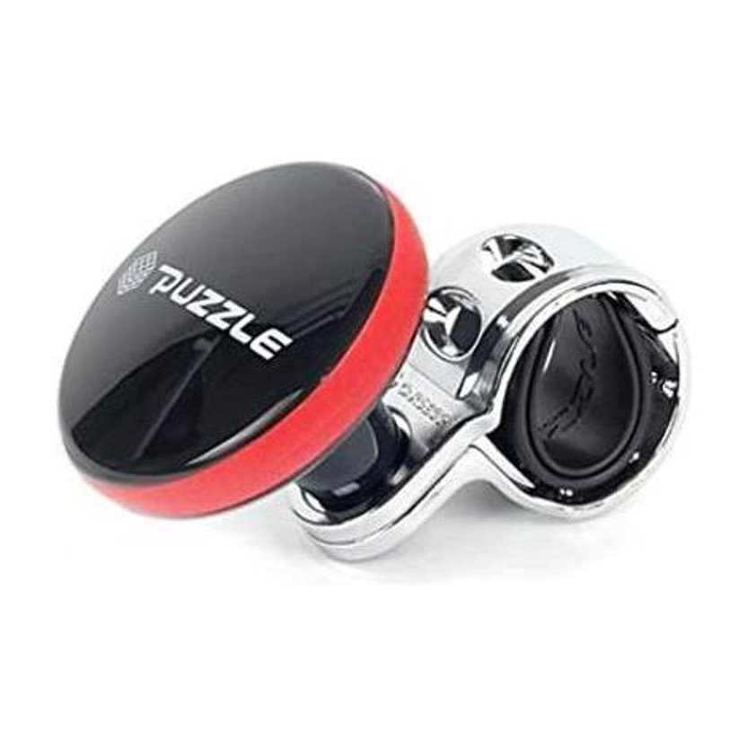 Motowav Steering Cover For Universal For Car Universal For Car(Red, Black, Plastic)