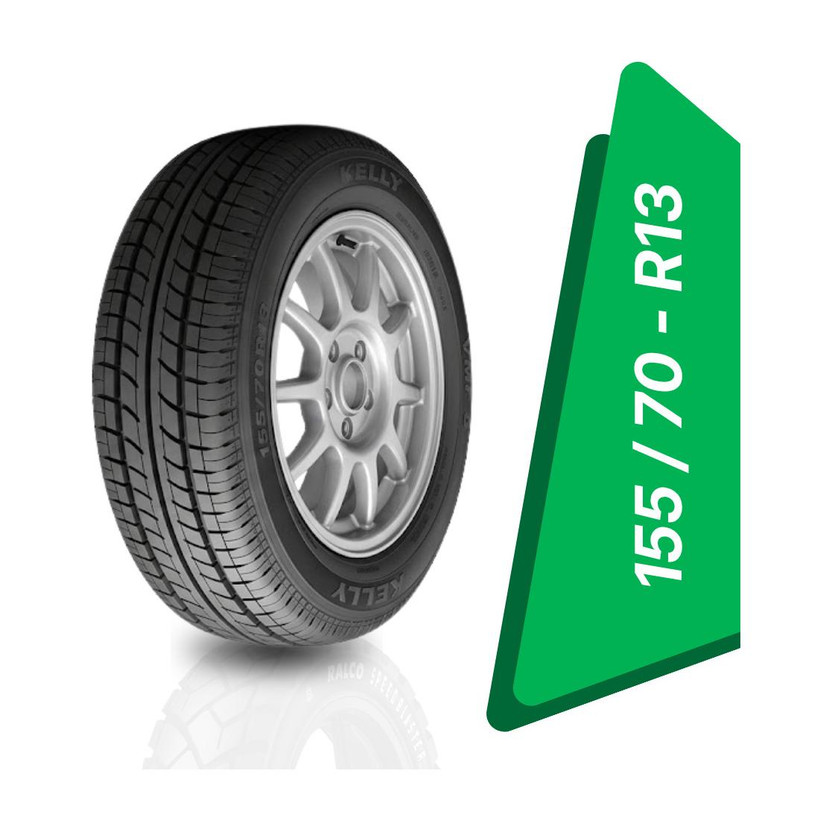 Goodyear Kelly Kelly VFM8 4 Wheeler Tyre(155/70R13, Tube Less)