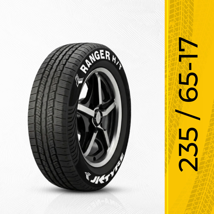 JK TYRE JK 235/65R17 H/T 104 HTL 4 Wheeler Tyre(17, Tube Less)