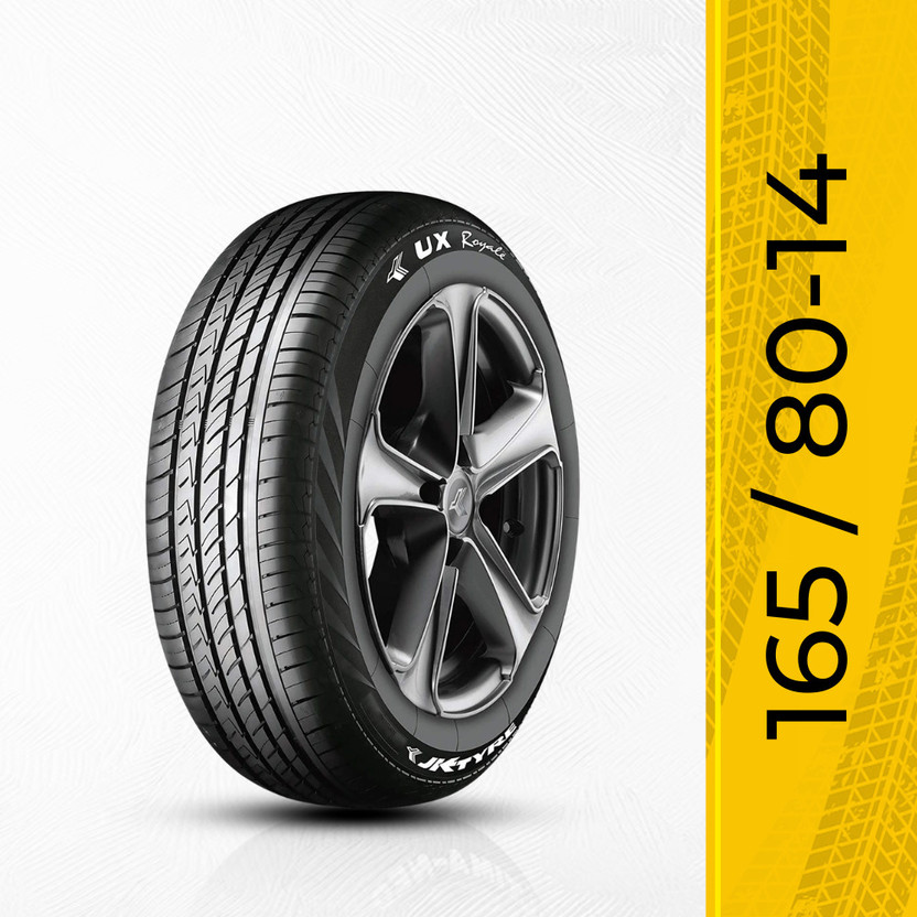JK TYRE Taximax 85 S 4 Wheeler Tyre(165/80R14, Tube Less)