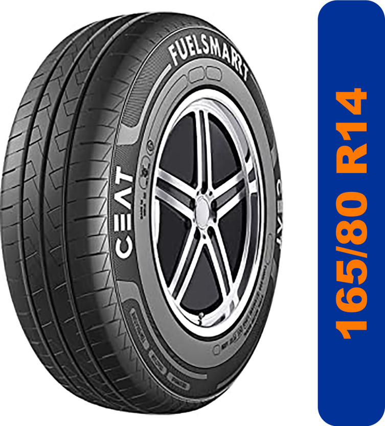 CEAT Fuelsmarrt 165/80 R14 85T Tubeless Car Tyre 4 Wheeler Tyre(165/80, Tube Less)