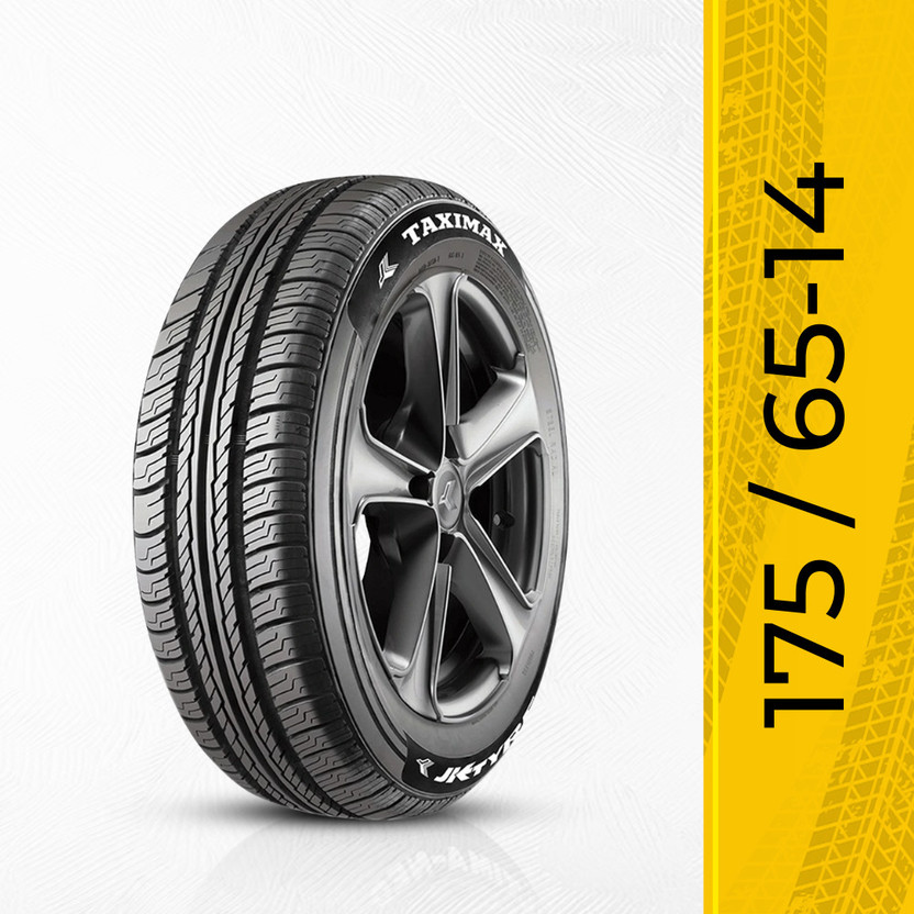 JK TYRE Taximax1325217514082TTmx0 4 Wheeler Tyre(175/65 R14, Tube Less)