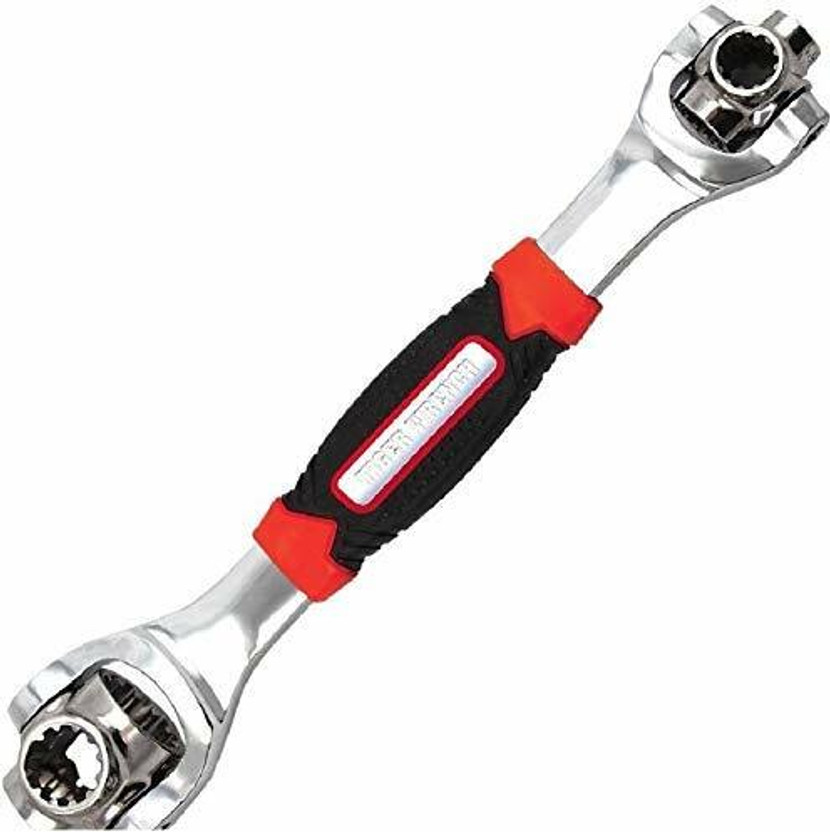 KOTHIA 48 in 1 Socket Wrench Tools Works with Spline Bolts Torx 360 Degree 6-Point Vehicle Tool Kit