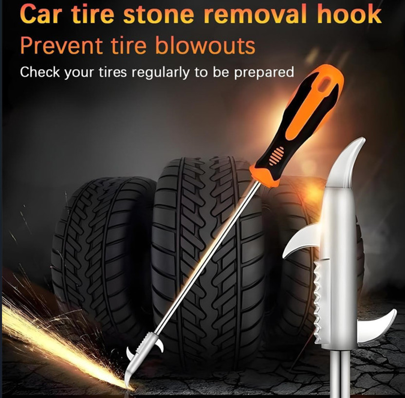 NAKODATRENDS NAKODATRENDS Car Tyre Pebble Cleaner Hook, For Car & Bike Wheel Maintenance (Multicolor) Vehicle Tool Kit - Flipkart Deal