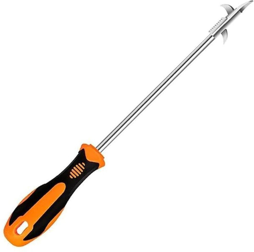 Ramley Products 2-in-1 Tire Groove Cleaning Hook with Screwdriver Long Handle Screwdriver(Pack of 1)