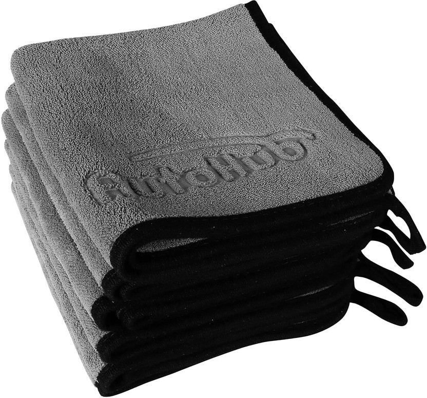 Auto Hub Microfiber Vehicle Washing  Cloth(Pack Of 5, 400 GSM)