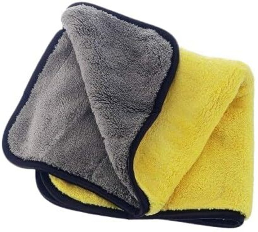MSTextiles Microfiber Vehicle Washing  Cloth(Pack Of 4, 600 GSM)