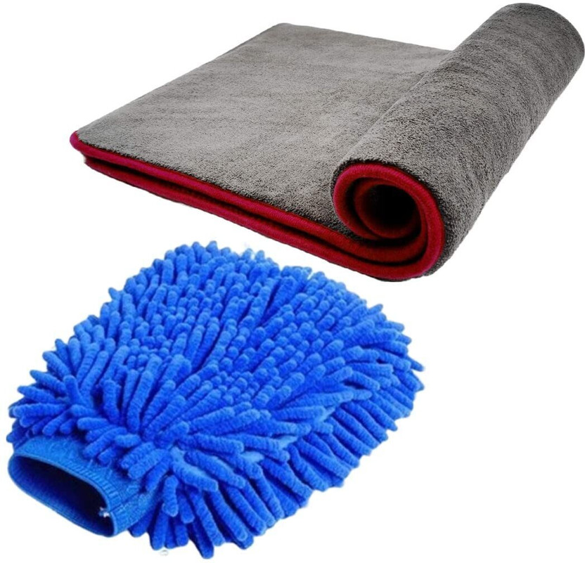 Auto Hub Microfiber Vehicle Washing  Cloth(Pack Of 1, 600 GSM)