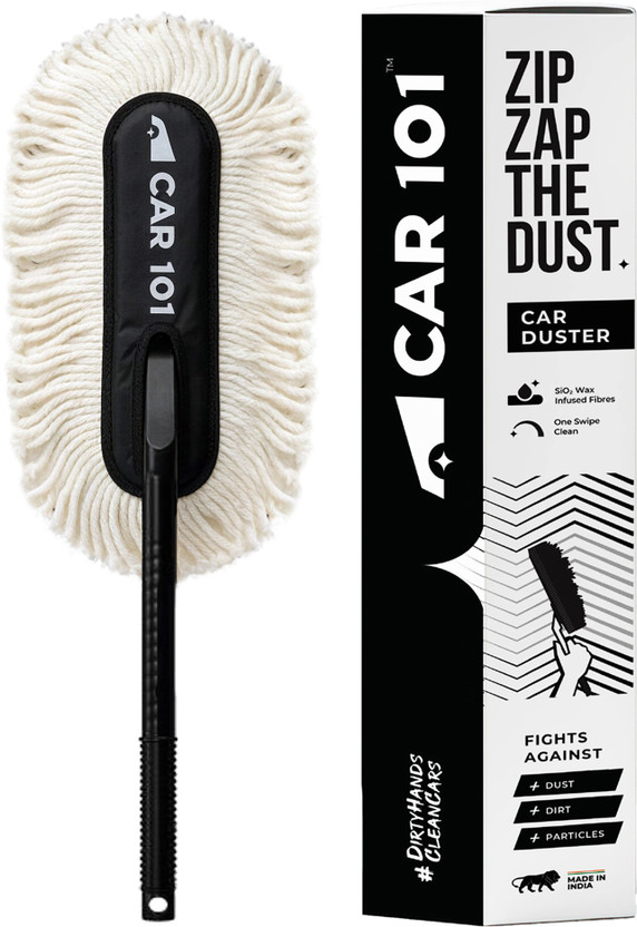 Car 101 Cotton Vehicle Washing  Duster(Pack Of 1)
