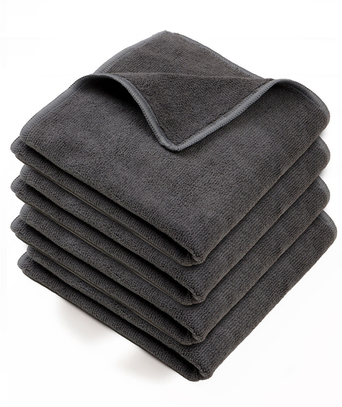 Robustt Microfiber Vehicle Washing  Cloth(Pack Of 4, 350 GSM)