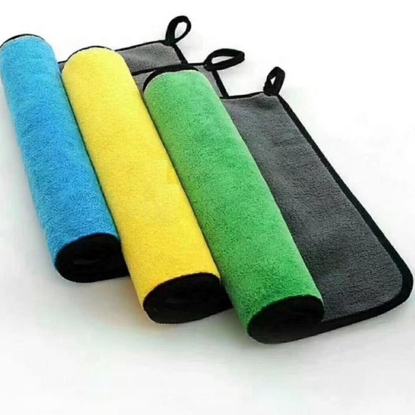 Auto Hub Microfiber Vehicle Washing  Cloth(Pack Of 3, 800 GSM)