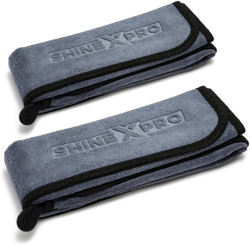 ShineXPro Microfiber Vehicle Washing  Cloth(Pack Of 2, 500 GSM)