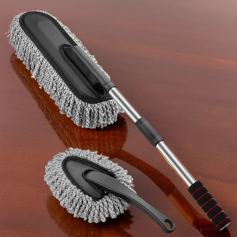 HOFAEL Microfiber Vehicle Washing  Duster(Pack Of 2, 600 GSM)