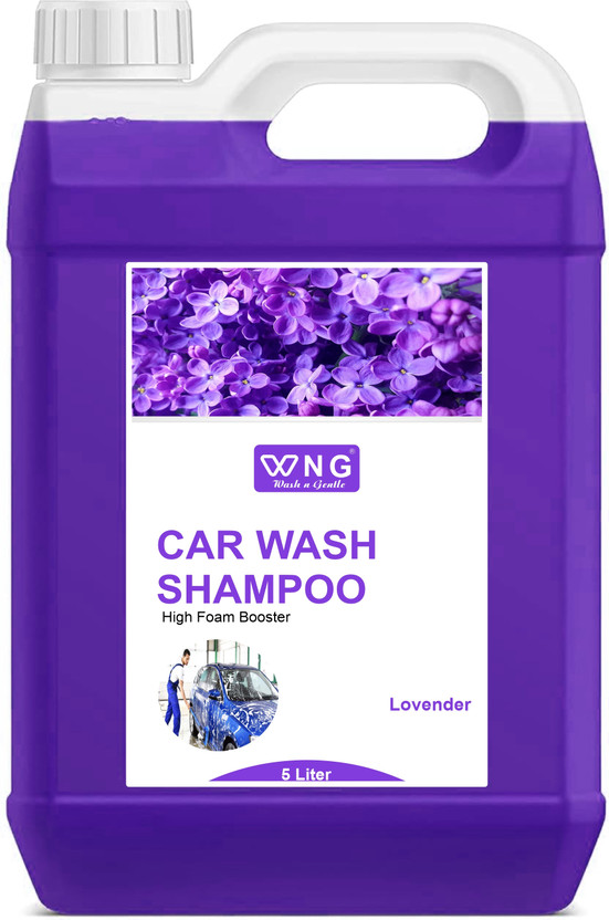 WNG Car Wash Shampoo | car wash shampoo 5 liter | With Extra Foam Booster | Car Washing Liquid(5000 ml)