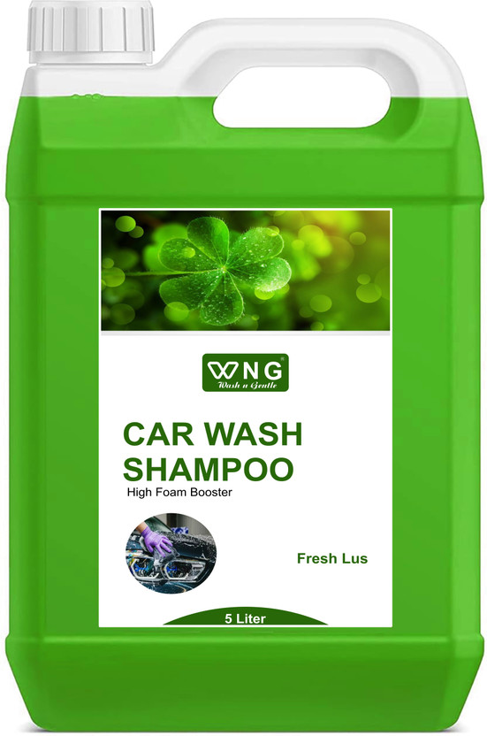 WNG CarWash Shampoo | car wash shampoo 5 liter | With Extra Foam Booster | Car Washing Liquid(5000 ml)