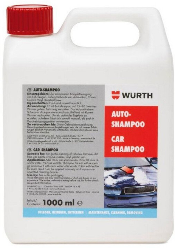 Wurth Car Shampoo Car Washing Liquid(1000 ml)