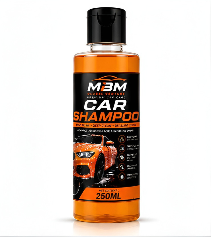 MBM MBM GLOBAL VENTURE MBM CAR SHAMPOO 250ML Car Washing Liquid(250 ml) - Flipkart Deal