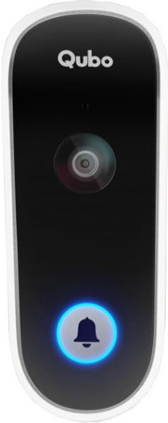 Qubo WiFi Door Bell by HERO GROUP 1080p Instant Phone Visitor Video Call Video Door Phone(Wireless Single Way)