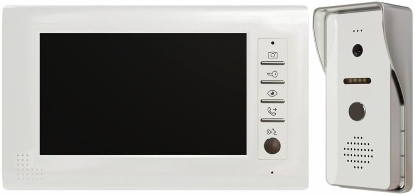 Trueview Video Door Phone V2 with 3MP Camera | Two-Way Audio | Indoor Monitor Video Door Phone(Wired Both Way)