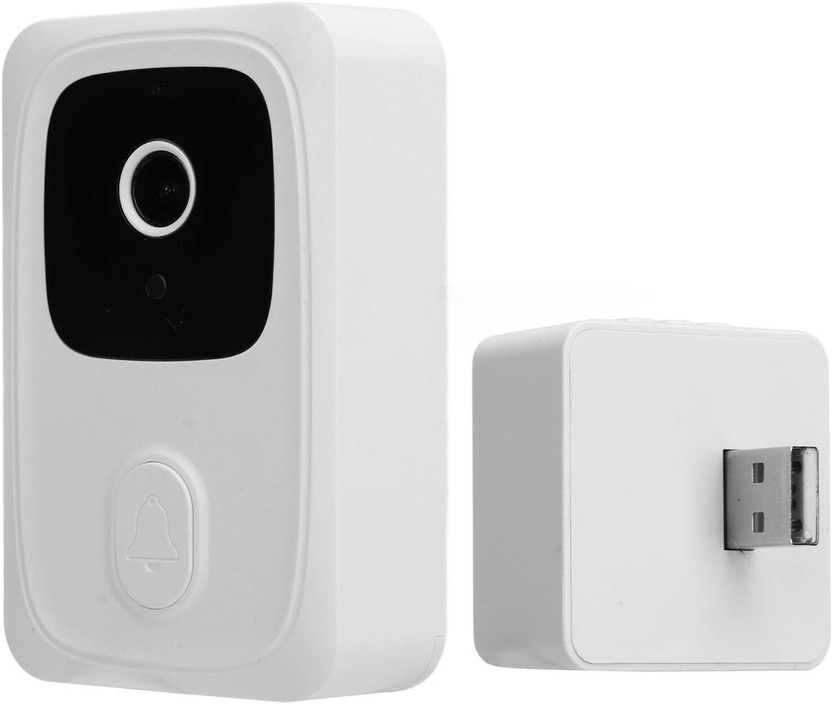 Suraksha Security Systems Wi-Fi Smart Video Door Bell Video Door Phone(Wireless Single Way)