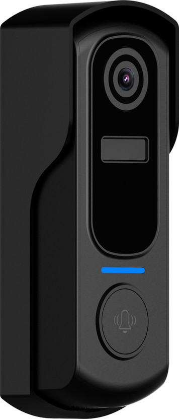 Delitech Smart Home 2MP Smart Wireless Video Doorbell | AI Motion Detection | Real-Time Notification Video Door Phone(Wireless Both Way)