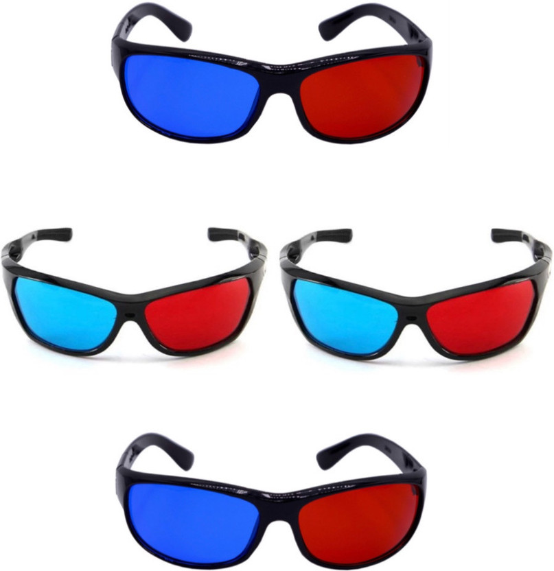 TRONICS INDIA RED CYAN 3D GLASS-RJ Video Glasses(Red, Blue)