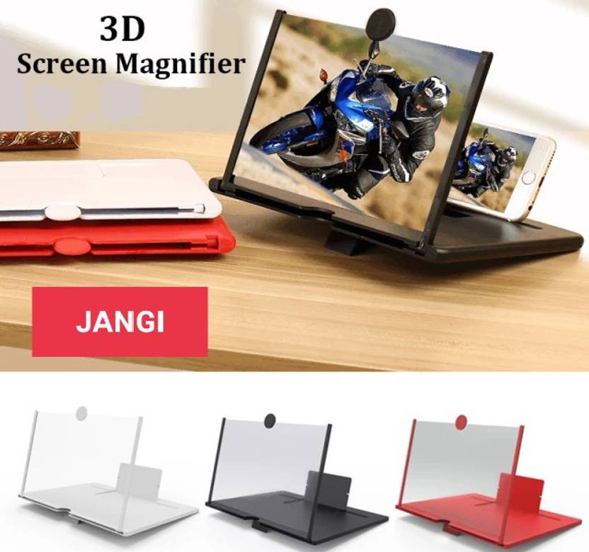 JANGI 6.4 inch 3 times 3D magnifier glass Fresnel mirror screen