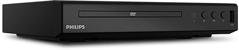 PHILIPS Best quality EP200 Multi Zone Region Free DVD Player 0 inch DVD Player(Black)