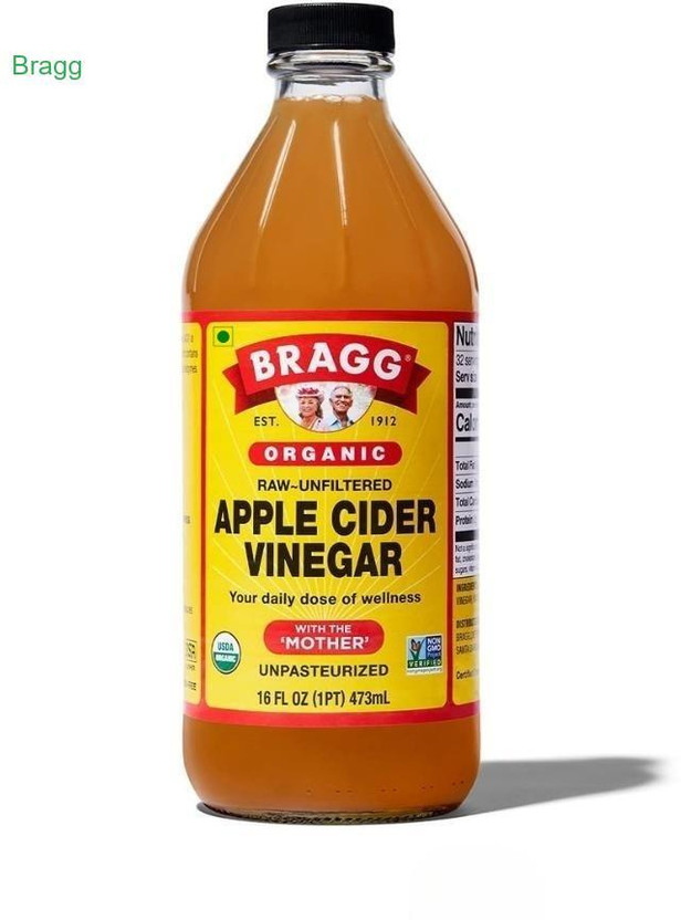 BRAGG Apple Cider Unfiltered Vinegar 473 ml Vinegar Vinegar(473 ml)