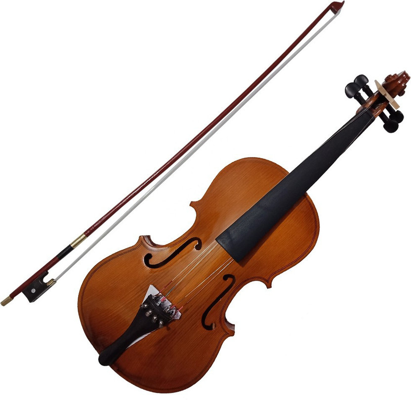 HIMANSHU MUSICALS HANDMADE INSTRUMENT BEHALA 4/4 Classical (Modern) Violin(BROWN Yes)