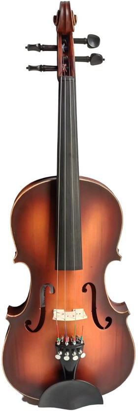 Pleasure Musical Works 4/4 Full Size Acoustic Violin With Box,Bow,Rosin 4/4 Classical (Modern) Violin(Brown Yes)