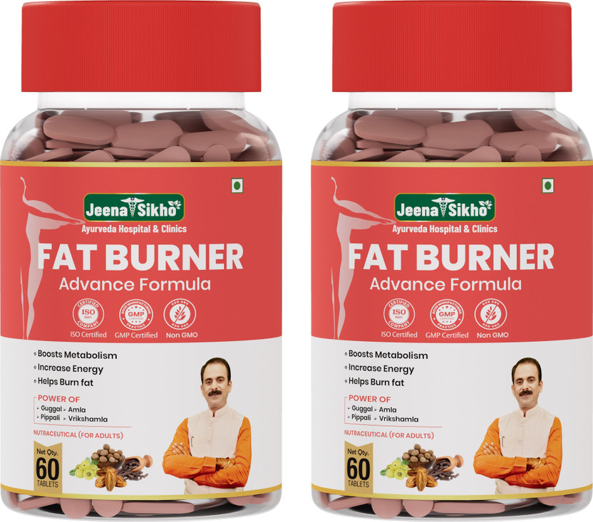 Jeena Jeena Sikho Fat Burner Advance|Weight Loss & Energy Booster(2 x 60 Tablets) - Flipkart Deal