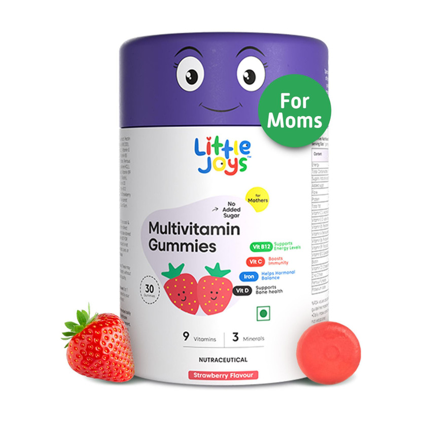 Little Little Joys Multivitamin Gummies for Womens | Supports Immunity, Bone Health & Energy Level(30 No) - Flipkart Deal