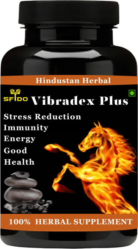 hindustan hindustan herbal Sfido Vibradex Plus | Multivitamin Supplement | Stress Relief | Energy Support(30 Capsules) - Flipkart Deal