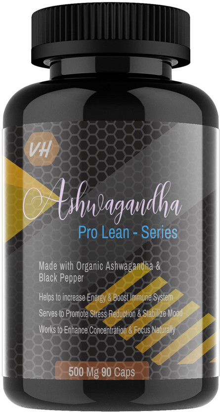 Vitaminhaat Ashwagandha Extract 10% HPLC 500 mg 90 Capsule(500 mg)