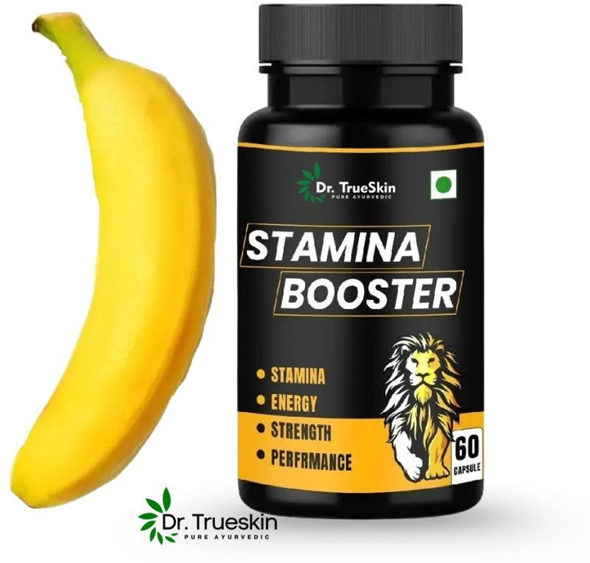 Dr.TrueSkin Stamina Booster Capsules for Men Muscle Stamina Power A01(30 Capsules)
