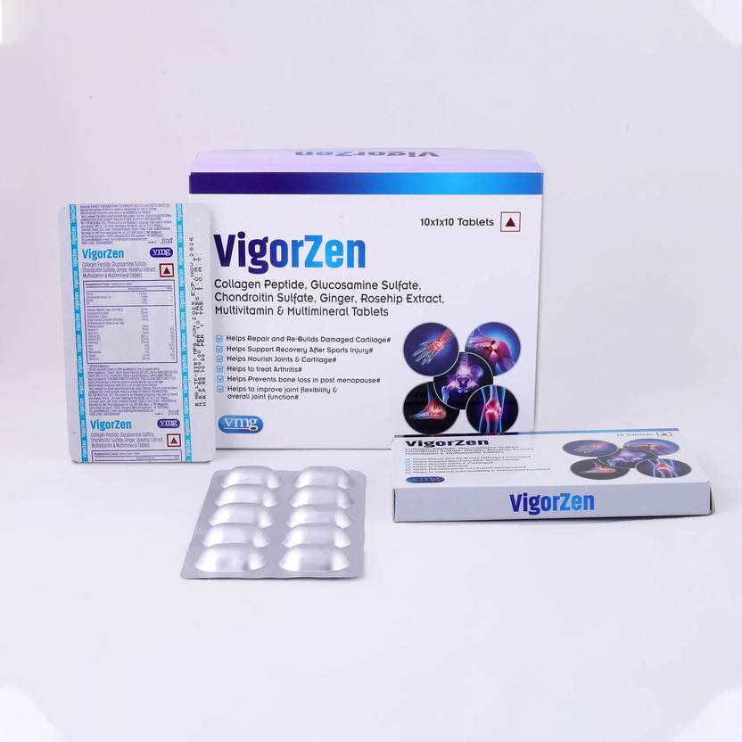 Vmg VigorZen Joint Pain Relief(10 Tablets)