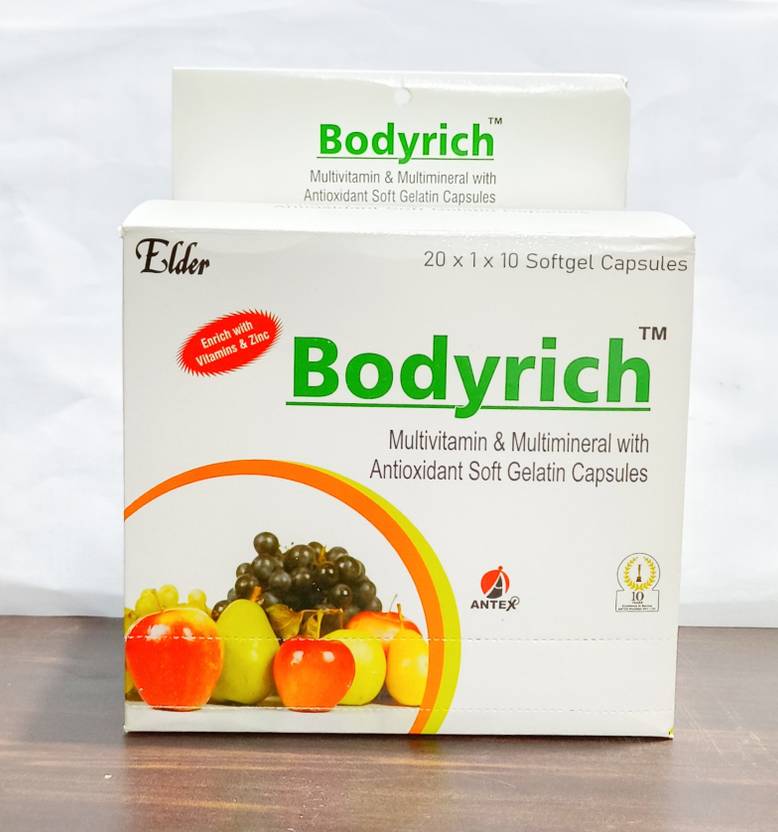 Bodyrich Multivitamin multimineral antioxidant capsules Price in India