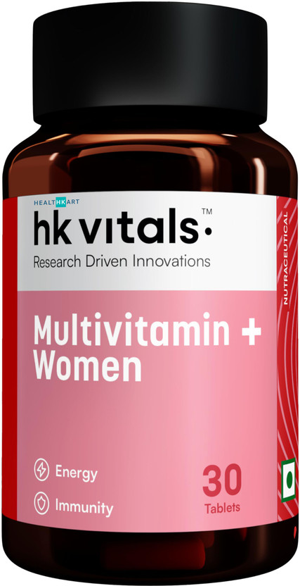 HEALTHKART HK Vitals Multivitamin Plus Women, for Energy, Joints, Skin & Hair(30 Tablets)