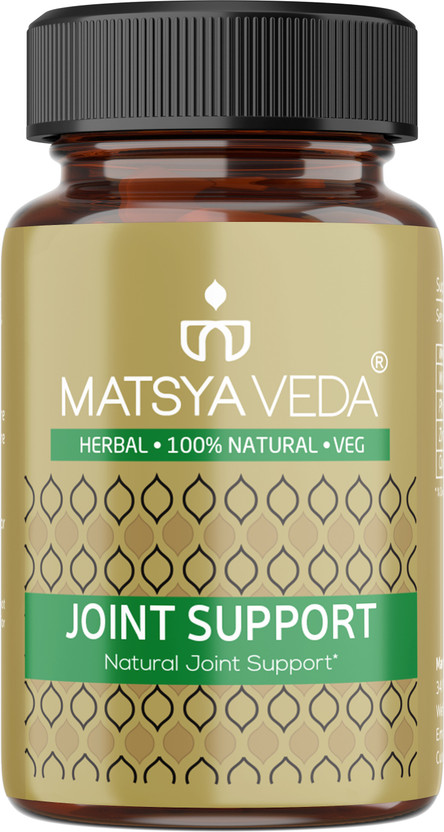 MATSYA VEDA JOINT SUPPORT Relief for Joint Pain, Arthritis & Gout(60 Capsules)