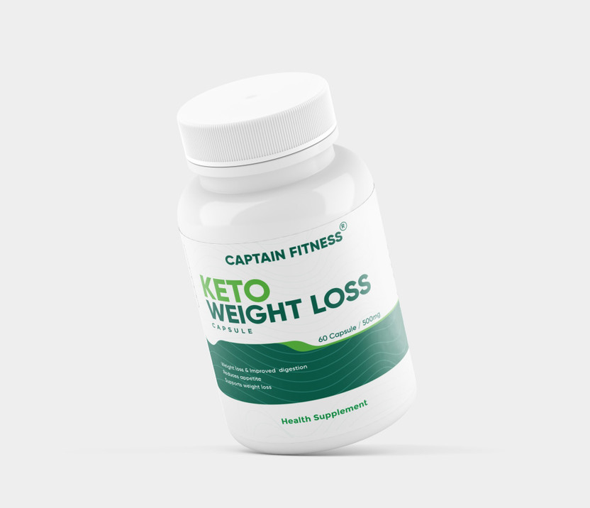 CaptainFitness Keto Weight Loss Capsule | Fat Burner for men and women(60 Capsules)