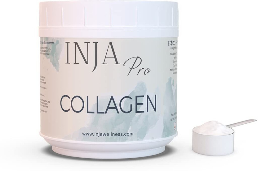 inja Pro Collagen Peptide Powder, 300 g - Bulk Pack, Unflavoured(300 g)