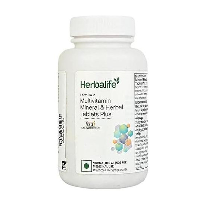 Herbalife Nutrition Formula 2 Multivitamin Mineral and Herbal Tablet(90 Tablets)