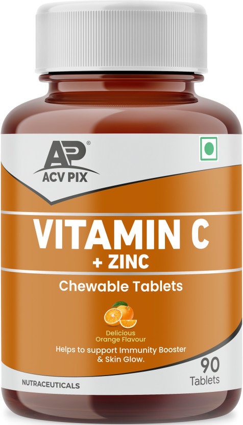 acv-pix Vitamin C +ZINC Chewable Tablet(90 Tablets)