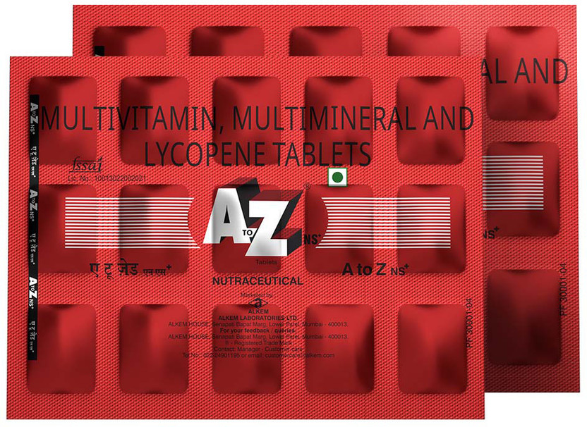 Flipkart A to Z NS Daily Multivitamin–Zinc&Vitamin C for Immunity,B-Complex&Essential Nutrients(4 x 15 Tablets) - Flipkart Deal