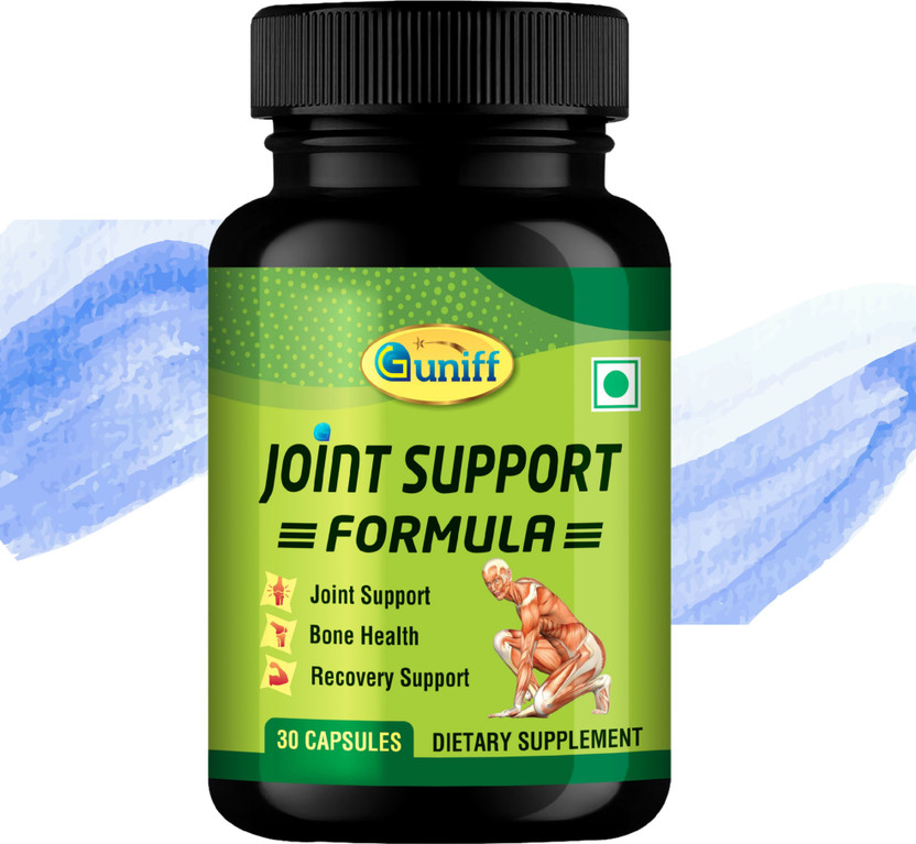 Guniff Herbal Joint Care Capsule for Joint Pain, Stiffness & Flexibility(30 Capsules)