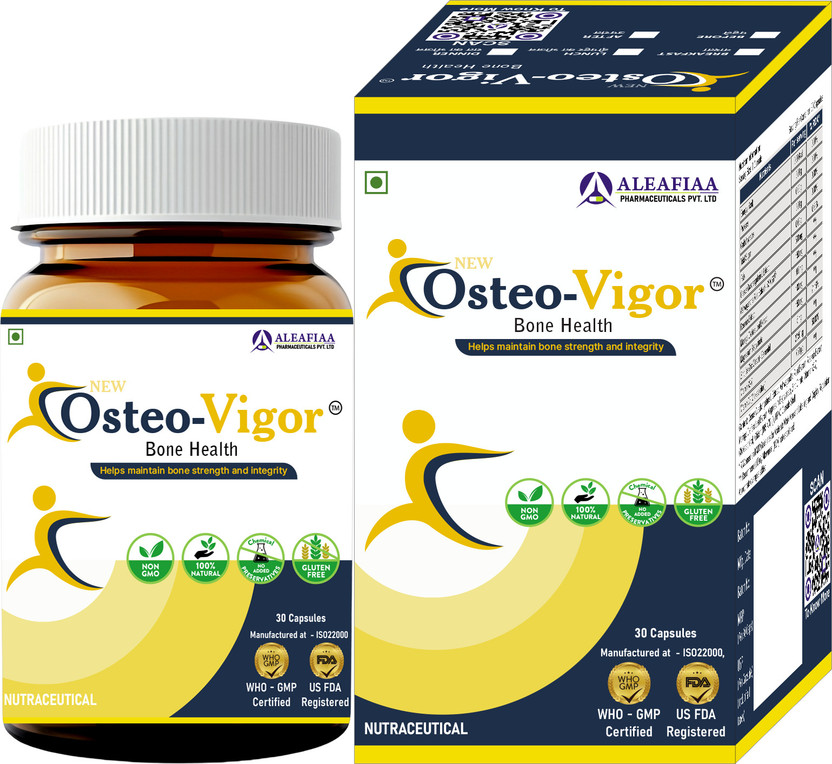 New Osteovigor New Osteo Vigor 30s Bone Health Capsules(30 Capsules)